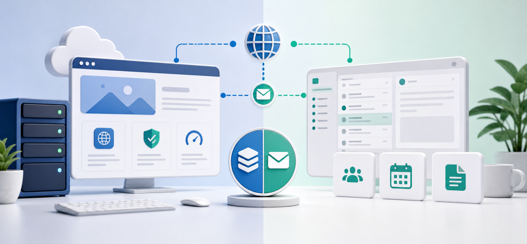 Best Web Hosting and Email for Small Business: All-in-One vs Separate Tools